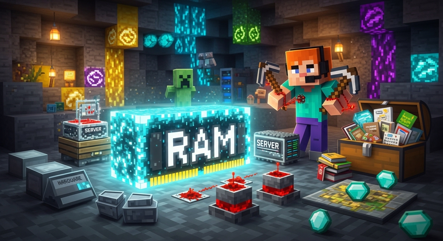 Minecraft Server RAM Guide How Much Memory Do You Really Need