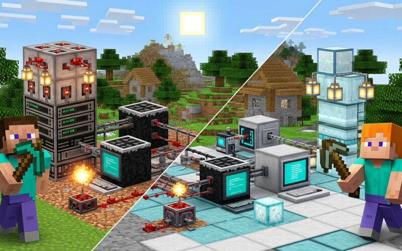 Minecraft Java Server vs Bedrock: Complete Hosting Comparison
