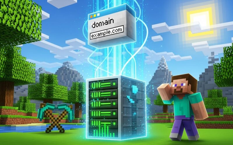 How to Add Domain Name to Minecraft Server