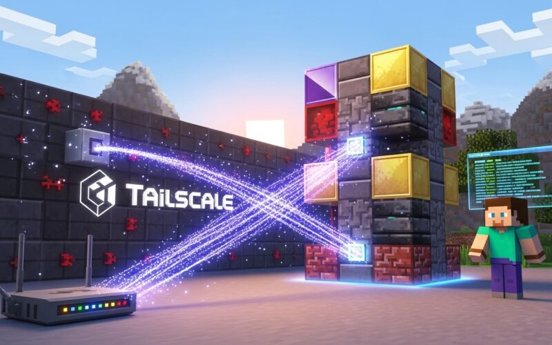 How to Use Tailscale to Port Forward a Minecraft Server