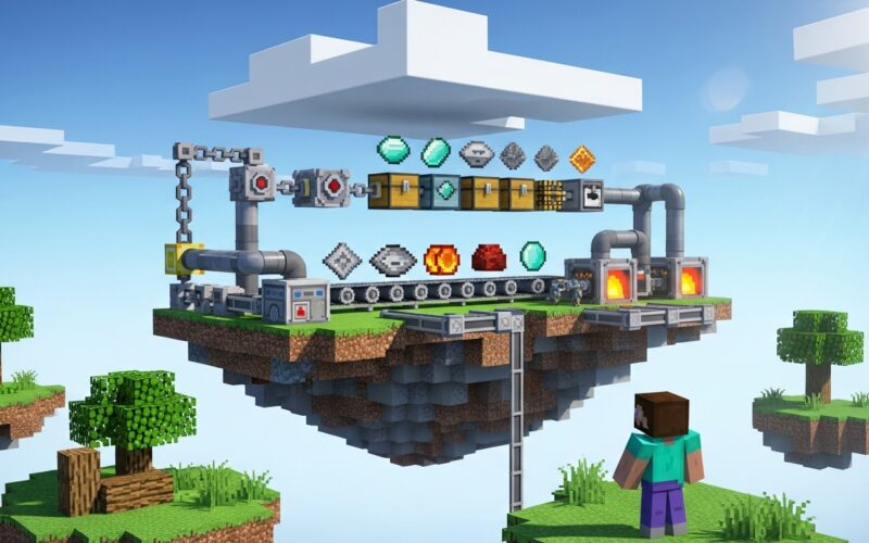 SkyFactory 4 Server Requirements: Automation Modpack