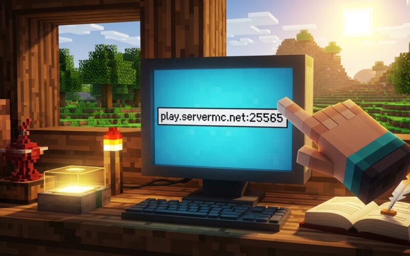 How to Find a Server Address on Minecraft