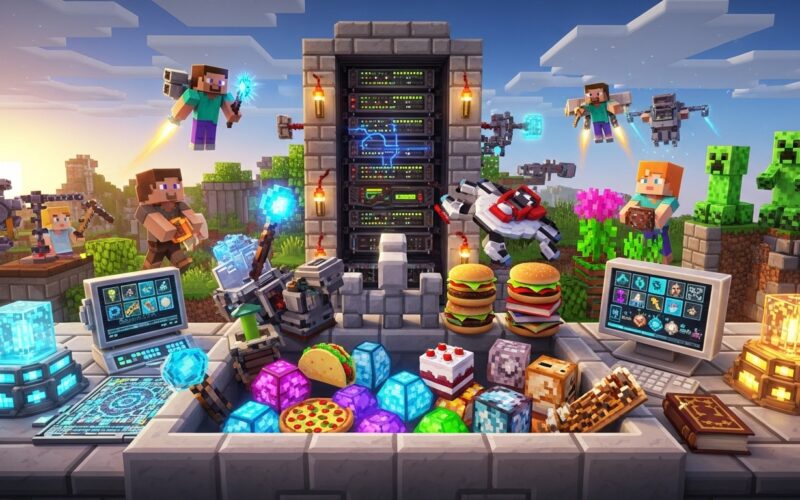 Kitchen Sink Modpack Server: Everything Included Packs