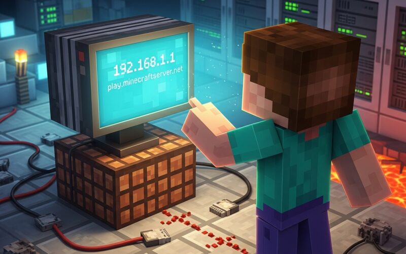 How to Check Server Address Minecraft