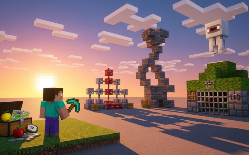 Superflat Minecraft Server: Challenge Mode Hosting