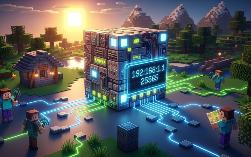 How to Make a Server Address in Minecraft