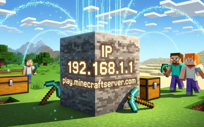 How to Get a Minecraft Server Address